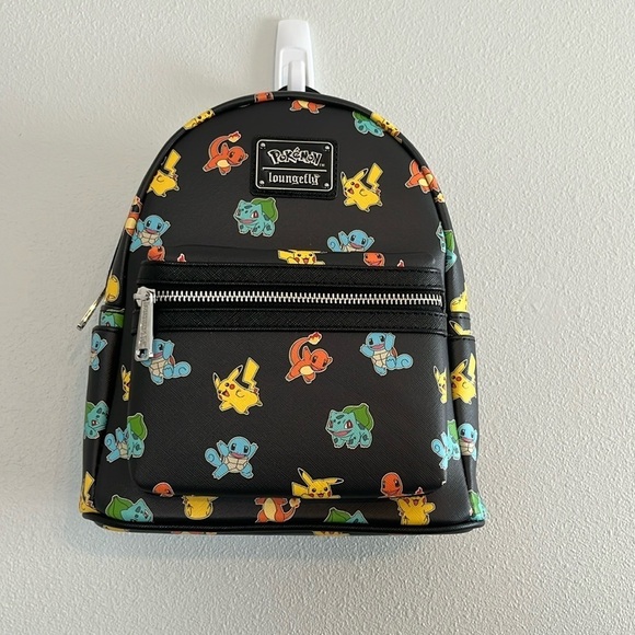 Loungefly X Pokémon Starters Mini Backpack - Picture 2 of 8